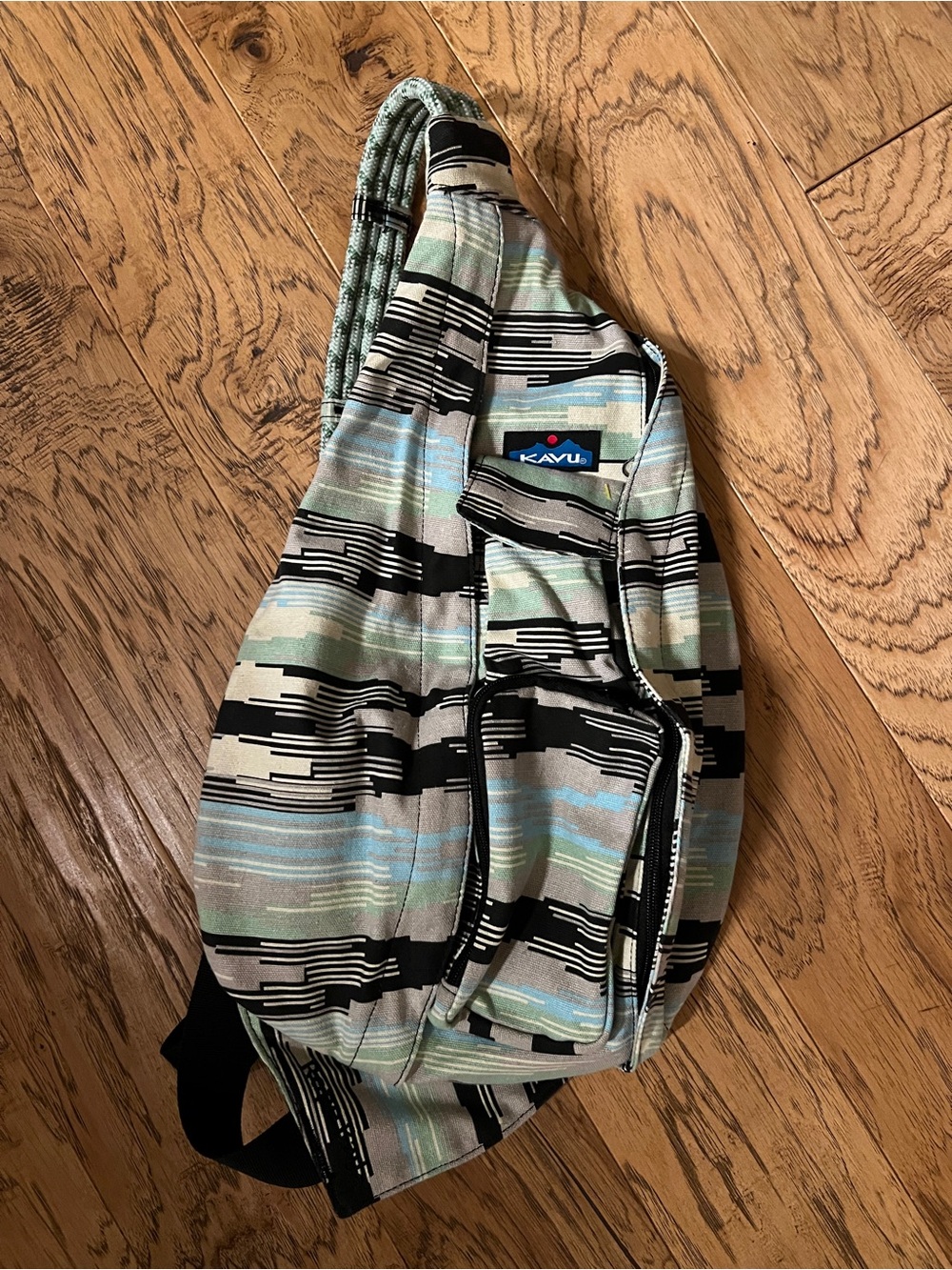 Kavu Rope Bag Maytide Ikat 11x20x5